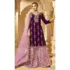 designer plus size palazzo suits for office -9015107439