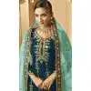 designer plus size palazzo suits for party -9015107440