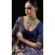 Blue Color Pure Killer Silk Patola Printed Party Wear Lehenga Choli -9126108432