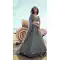 Exotic Grey Color Soft Net Designer Party Wear Women Lehenga Choli -9171108841