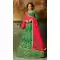 Green Color Silk Heavy Embroidered Work Women Party Lehenga Choli -9192108996