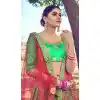 lehenga choli satin silk for wedding reception online -9195109028