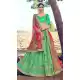 Green Color Silk Heavy Embroidered Heavy Designer Wear Lehenga Choli -9195109028