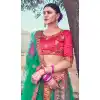 latest lehenga design satin silk party wear online -9195109030
