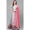 Chic Grey Color Satin Embroidery Designer Party Wear Lehenga Choli -9238109425