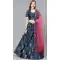 Alluring Blue Color Satin Embroidery Designer Party Wear Lehenga Choli -9238109427