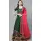 Green Color Silk Blend Embroidery Designer Party Wear Lehenga Choli -9238109451