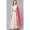 Cream Color Satin Embroidery Designer Party Wear Lehenga Choli -9238109455