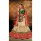 Cream Color Heavy Malai Satin Heavy Designer Wedding Wear Lehenga Choli -9262109701