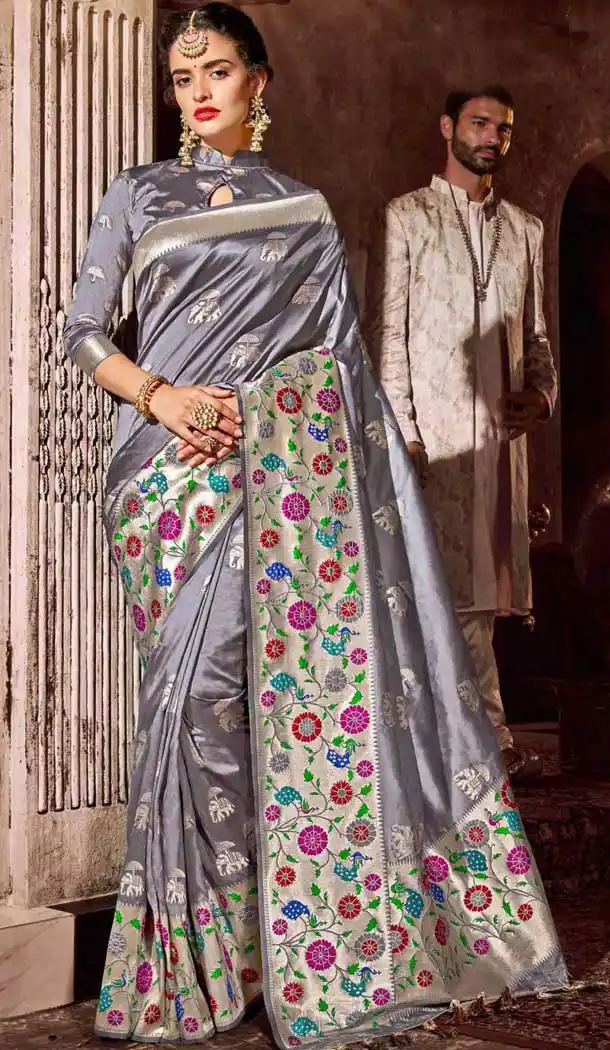 indian bridal banarasi sarees for wedding -9298110036