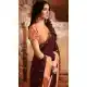 Maroon Color Fancy Fabric Embroidery Designer Party Wear Saree Blouse -9323110273