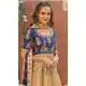 Gold Color Chenni Adda Silk Designer Party Wear Lehenga Choli -9379110798