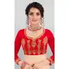 party wear satin silk lehenga for mehndi -9408110998