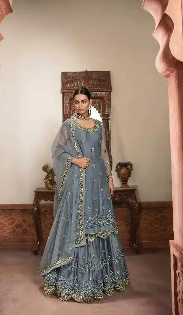 pakistani lehenga salwar kameez price -9434111202