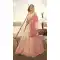 Cream Color Organza Foil Mirror Work Designer Wedding Lehenga Choli -9438111249