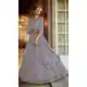 Grey Color Soft Net Designer Bridal Wedding Wear Lehenga Choli For Women -9450111391
