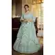 Sky Blue Color Soft Net Designer Bridal Wedding Wear Lehenga Choli For Women -9450111393