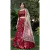 bridal lehenga choli silk crepe design images -9458111429