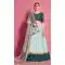 Aqua Color Art Silk Heavy Embroidered Work Designer Lehenga Choli -9462111484