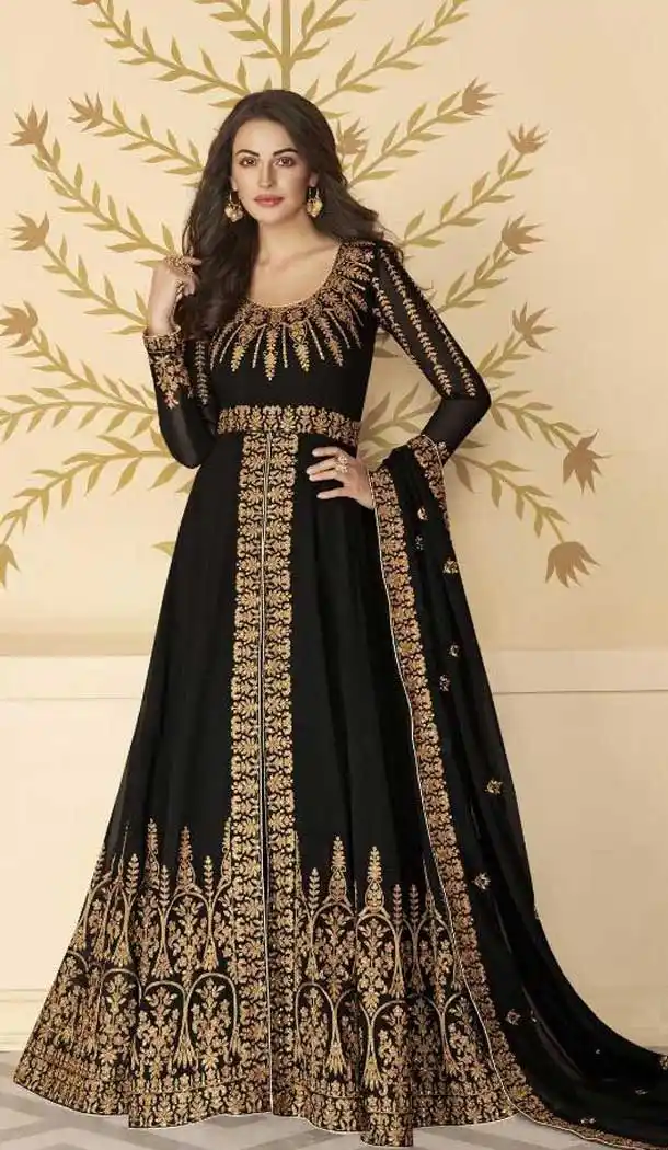 georgette eid special suit designs -9519111917