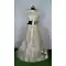 Cream Color Net Heavy Designer Wedding Mehendi Wear Lehenga Choli -9553112285