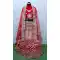 Fancy Red Color Velvet Heavy Designer Bridal Wedding Wear Lehenga Choli -9554112301
