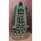 Green Color Velvet Heavy Designer Sangeet Ceremony Wear Lehenga Choli -9555112315