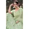 soft net bridal lehengas buy online -9564112363