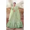 soft net bridal lehengas buy online -9564112363