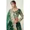 Charming Green Color Butterfly Net Designer Wedding Wear Lehenga Choli -9647113247