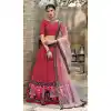 punjabi printed lehenga choli designs -9708114064