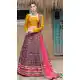 Classy Black Color Art Silk Designer Traditional Party Wear Lehenga Choli -9708114066