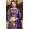 art silk printed party lehenga collection -9708114067