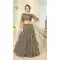 Dark Grey Color Soft Net Designer Party Wear Fancy Lehenga Choli -9739114434
