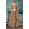 Copper Beige Color Soft Net Lucknowi Work Party Wear Lehenga Choli -9800115241