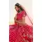 Elegance Pink Color Silk Designer Heavy Bridal Wedding Wear Women Lehenga Choli -9810115310