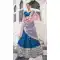 Blue Color Heavy Silk With Fusing Bridal Wedding Wear Lehenga Choli -9819115372