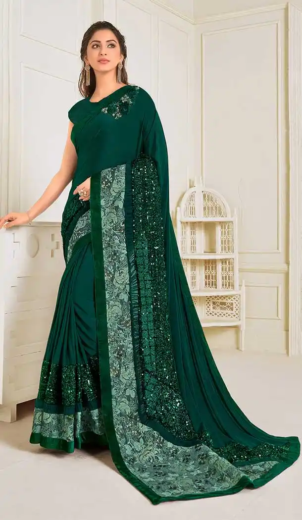 party wear lycra saree blouses online -9851115616