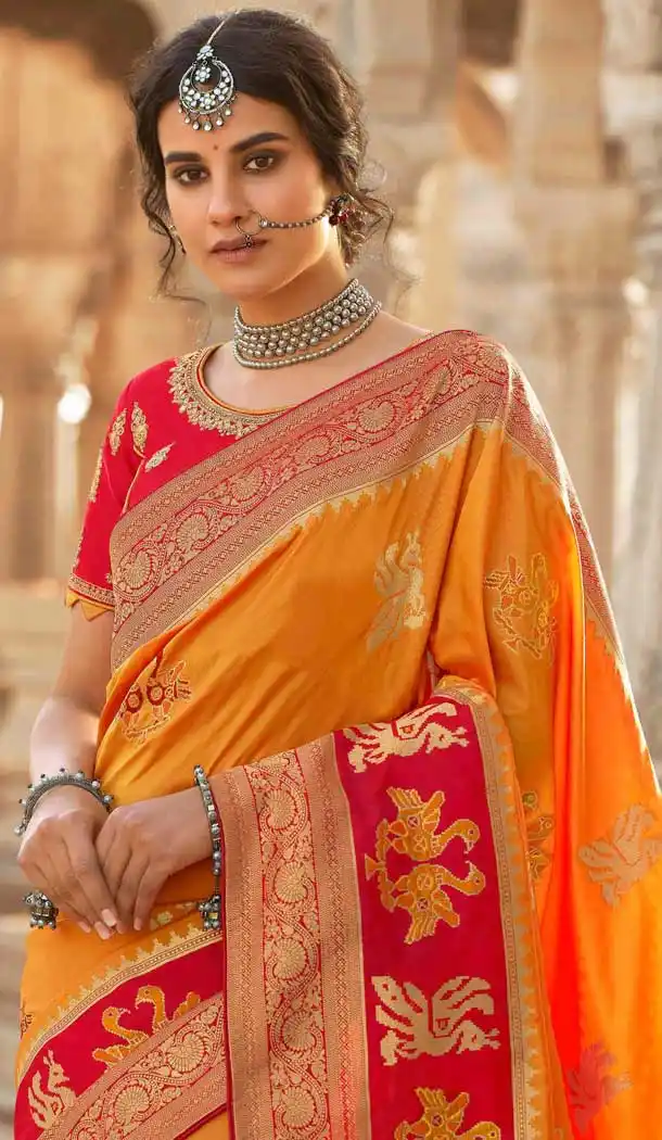 wedding pure silk saree tamil nadu -9863115692