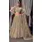 Beige Color Soft Net Designer Traditional Party Wear Lehenga Choli -9926116290