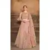 net silk bridal wedding lehenga online price -9968116676