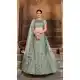 Bluish-Grey Color Net Designer Bridal Wedding Wear Lehenga Choli For Women -9968116678