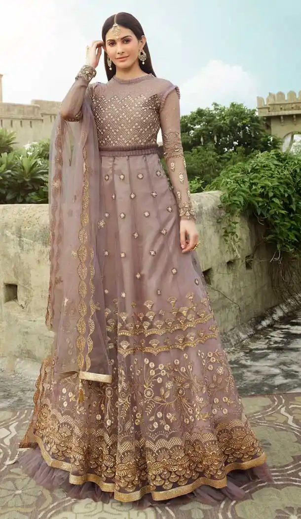 Pink Color Heavy Net Designer Pakistani Style Salwar Kameez -9969116687