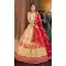 Enigmatic Beige Color Silk Designer Traditional Party Wear Lehenga Choli -9971116701