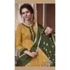 heavy chinon silk line palazzo suit -071117753
