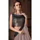 Grey Color Fancy Fabric Designer One Minute Wear Lehenga Style Saree -077117797