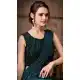 Blue Color Fancy Fabric Designer One Minute Wear Lehenga Style Saree -077117798