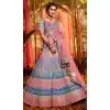 new pure organza bridal lehenga choli -115118129