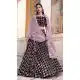 Black Color Fur Imported Fabric Designer Party Wear Lehenga Choli -125118212
