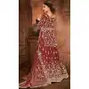 astha bridal designer lehenga with long choli -237119359